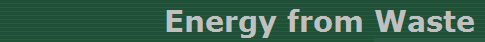 Energy from Waste